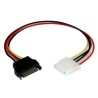 CABLE ADAPTADOR DE ALIMENTACION SATA A LP4 H-M STARTECH