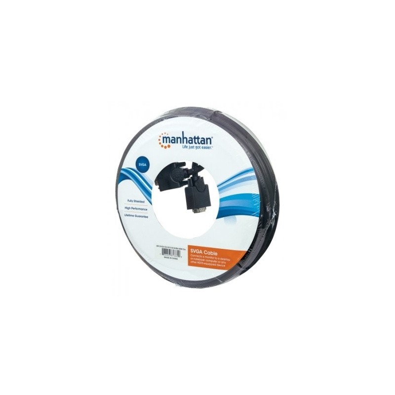 CABLE VGA A VGA 15MTS 313629 MANHATTAN