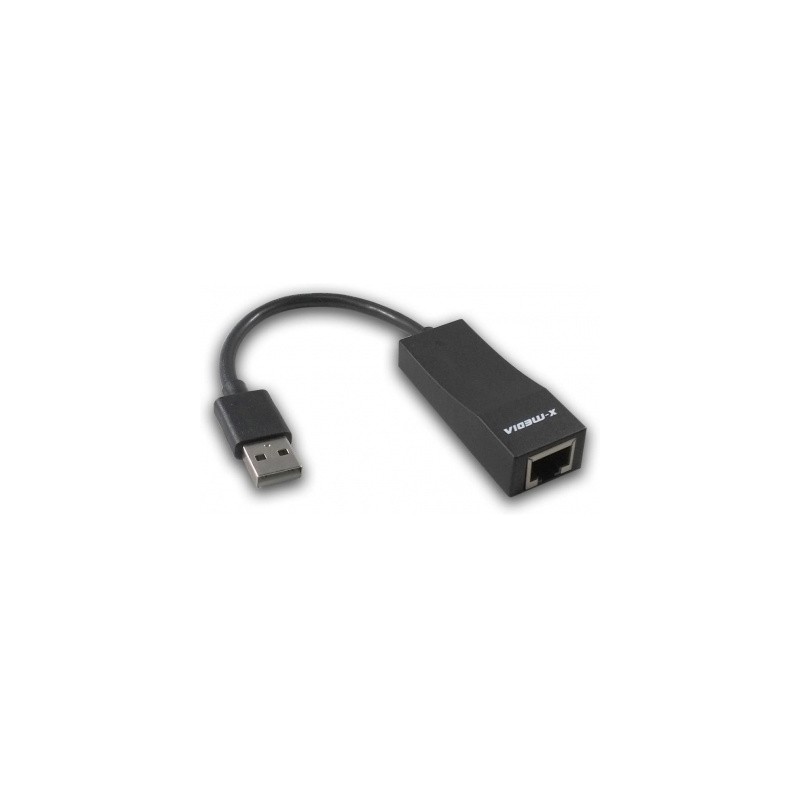 ADAPTADOR XMEDIA 10 100 USB ETHERNET RJ45 2.0 UE2000